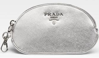 prada key ring pouch